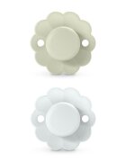 Suavinex Set 2 suzete fiziologice 0-6 luni bleu Wonderland Butterfly