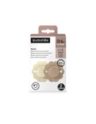 Suavinex Set 2 suzete fiziologice 0-6 luni caramel Wonderland Butterfly