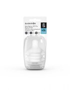 Suavinex Set 2 tetine SX Pro cu debit mediu +3 luni