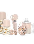 Suavinex Set cadou Wonderland 6 piese roz
