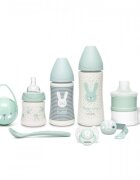 Suavinex Set hranire nou nascut Hygge Welcome baby verde
