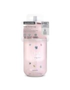 Suavinex Sticla de apa fara picurare Bears 340 ml roz