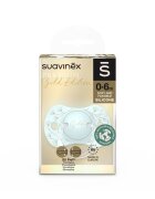 Suavinex Suzeta fiziologica SX Pro din silicon 0-6 luni albastru Gold Premium