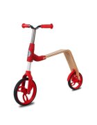 Sun Baby Trotineta pentru copii 006 EVO 360 Red transformabila in bicicleta de echilibru fara pedale vasrta 3-5 ani greutatea maxima 20 kg roti mari cauciucate frana de picior pe roata din spate