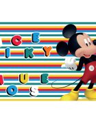 SunCity Napron Mickey Mouse 3D Stripes