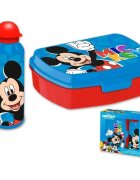 SunCity Set cutie sandwich si recipient lichide aluminiu 500ml Mickey Play EWA30007MK