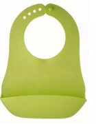 SUNNY BABY Baveta impermeabila moale Apple green +6 luni Rotho Baby Design