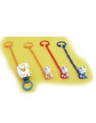 SUNNY BABY Breloc pentru suzeta Bear rosu