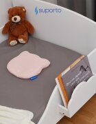 Suporto Fata de perna din bumbac pentru bebelusi Roz
