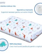Suporto Fata de perna din bumbac pentru copii 2 ani+ Dinozauri