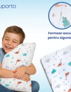 Suporto Fata de perna din bumbac pentru copii 2 ani+ Dinozauri