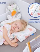 Suporto Fata de perna din bumbac pentru copii 2 ani+ Iepurasi