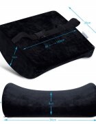 Suporto Husa pentru perna ortopedica lombara Classic negru