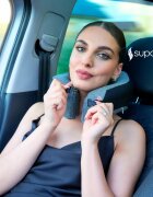 Suporto Perna de calatorie neagra Travel Companion din spuma cu memorie