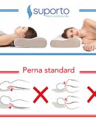 Suporto Perna de dormit ergonomica hipoalergenica Tencel Lyocell