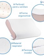 Suporto Perna de dormit ergonomica hipoalergenica Tencel Lyocell