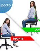 Suporto Perna ortopedica cu suport pentru coccis spuma cu memorie