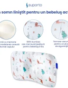 Suporto Perna ortopedica pentru bebelusi 8-24 luni Baby Dinozauri impotriva plagiocefaliei