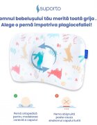 Suporto Perna ortopedica pentru bebelusi 8-24 luni Baby Iepurasi impotriva plagiocefaliei