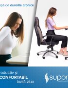 Suporto Perna ortopedica pentru sezut si coccis din spuma cu memorie