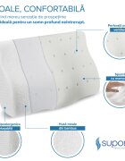 Suporto Perna pentru cervicala Aura Mini din spuma cu memorie