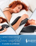 Suporto Set 2 perne ortopedice din spuma cu memorie cu extensii