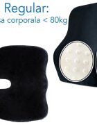 Suporto Set 2 perne Ortopedice Regular perna lombara completa si perna pentru sezut