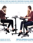 Suporto Set 2 perne Ortopedice Regular perna lombara completa si perna pentru sezut