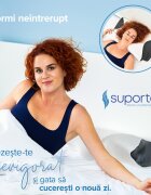Suporto Set 4 perne ortopedice din spuma cu memorie cu extensii