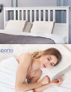 Suporto Set perna ortopedica cu perforatii si perna pentru genunchi