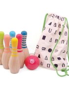 Svoora Set de bowling din lemn