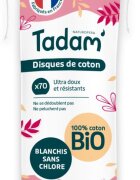 Tadam Dischete rotunde din bumbac Bio demachiante 70 bucati