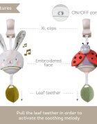 TAF TOYS Jucarie muzicala pentru carucior Ladybug