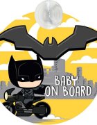 TataWay Semn de avertizare Baby on Board Batman CZ11068