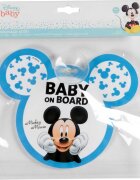 TataWay Semn de avertizare Baby on Board Mickey CZ10423