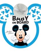 TataWay Semn de avertizare Baby on Board Mickey CZ10423