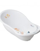 TEGA BABY Cadita copii 86 cm Folk alba