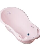 TEGA BABY Cadita copii 86 cm Little Bunnies roz cu senzor de temperatura