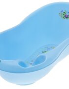 TEGA BABY Cadita Happy Turtle 102 cm Albastra cu senzor de temperatura
