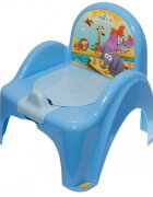 TEGA BABY Mini toaleta Safari albastra