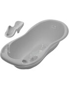 TEGA BABY Set cadita 102 cm cu senzor de temperatura si suport anatomic Bufnita Gri