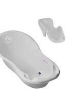 TEGA BABY Set cadita 102 cm cu senzor de temperatura si suport anatomic Duck Gri
