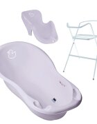 TEGA BABY Set Cadita 102 cm cu suport metalic si suport anatomic Duck Mov