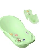 TEGA BABY Set cadita 86 cm cu senzor de temperatura si suport anatomic Forest Verde