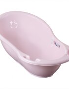 TEGA BABY Set Cadita 86 cm cu suport metalic Duck Roz