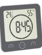 TFA Ceas digital cu timer si termohigrometru pentru bucatarie si baie 60.4001.10