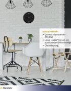 TFA Ceas silentios de perete analog negru monocrom design minimalist