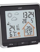 TFA Statie meteo wireless Life 35.1153.01 cu transmitator wireless extern inclus negru