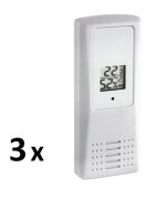 TFA Termo-Higrometru cu 3 senzori wireless