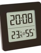 TFA Termometru si higrometru digital cu ceas si alarma 30.5038.01